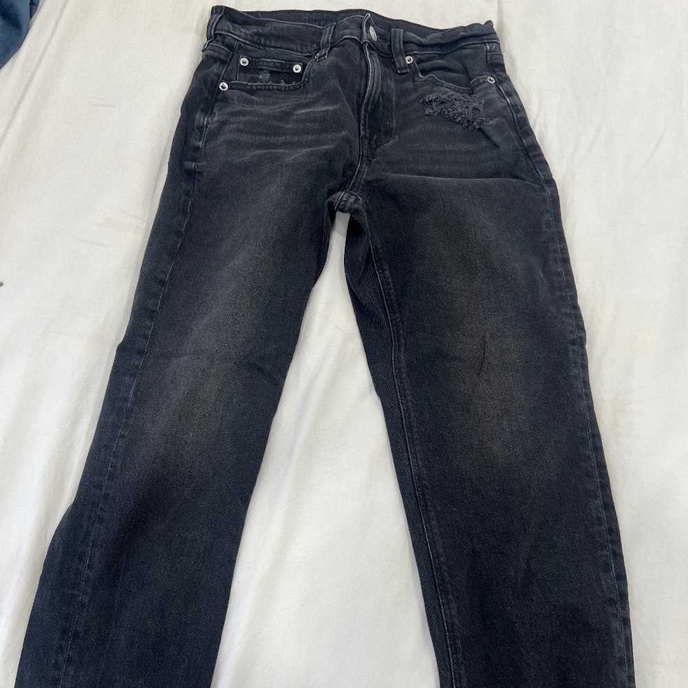 American Eagle Women's Black Jeans